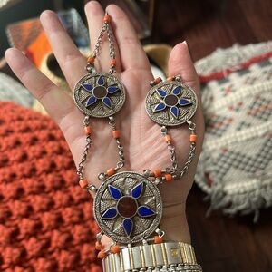 Persian Sterling silver antique necklace